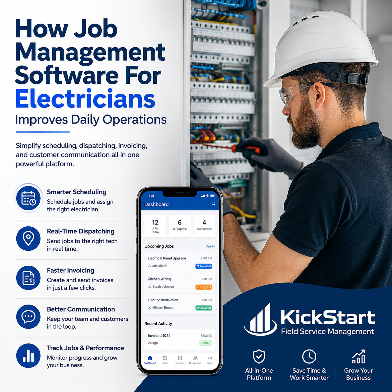 Job Management Software for Electricians