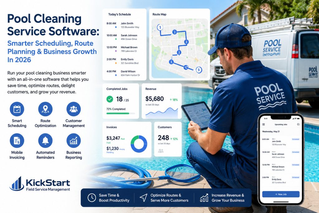 pool cleaning service software