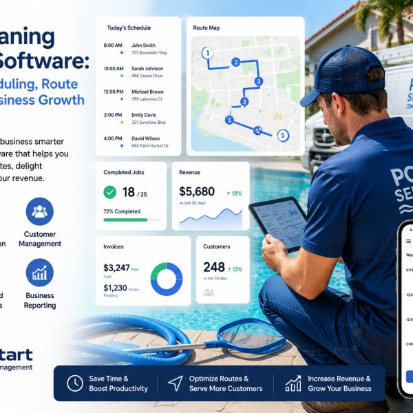 pool cleaning service software