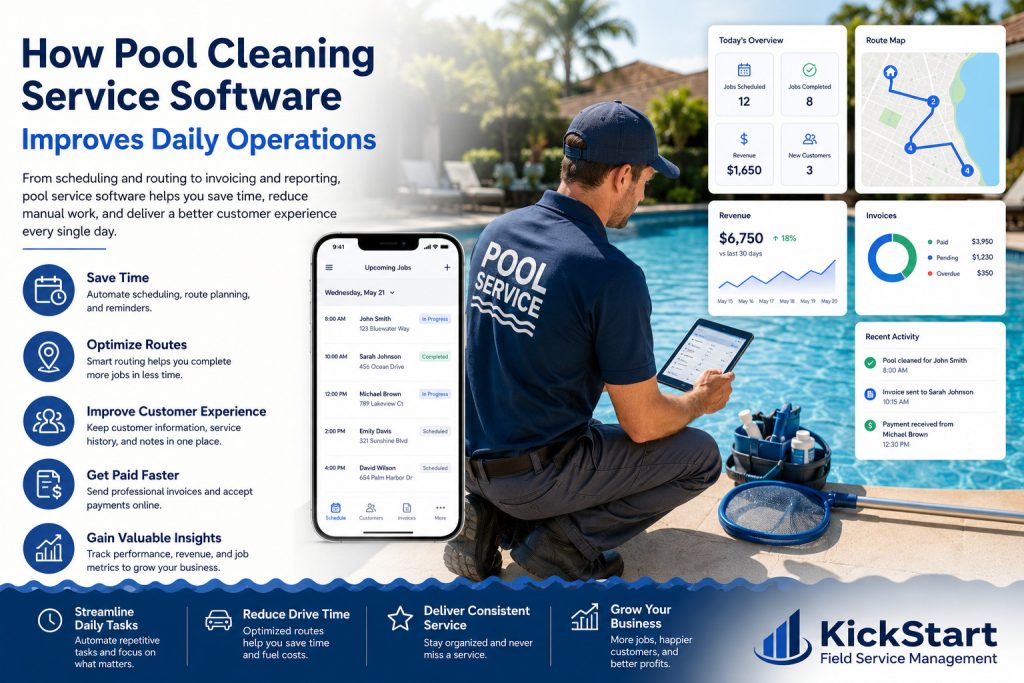 pool cleaning service software