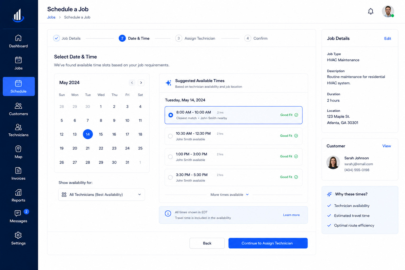 Field Service Scheduling Software