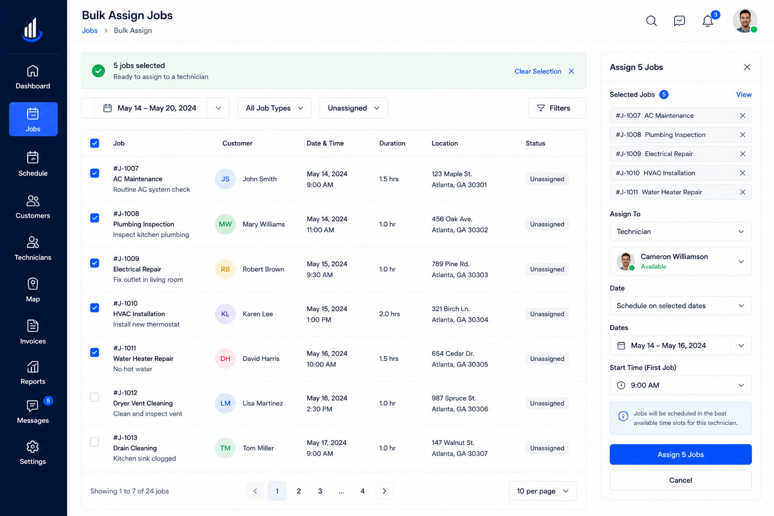 Field Service Scheduling Software