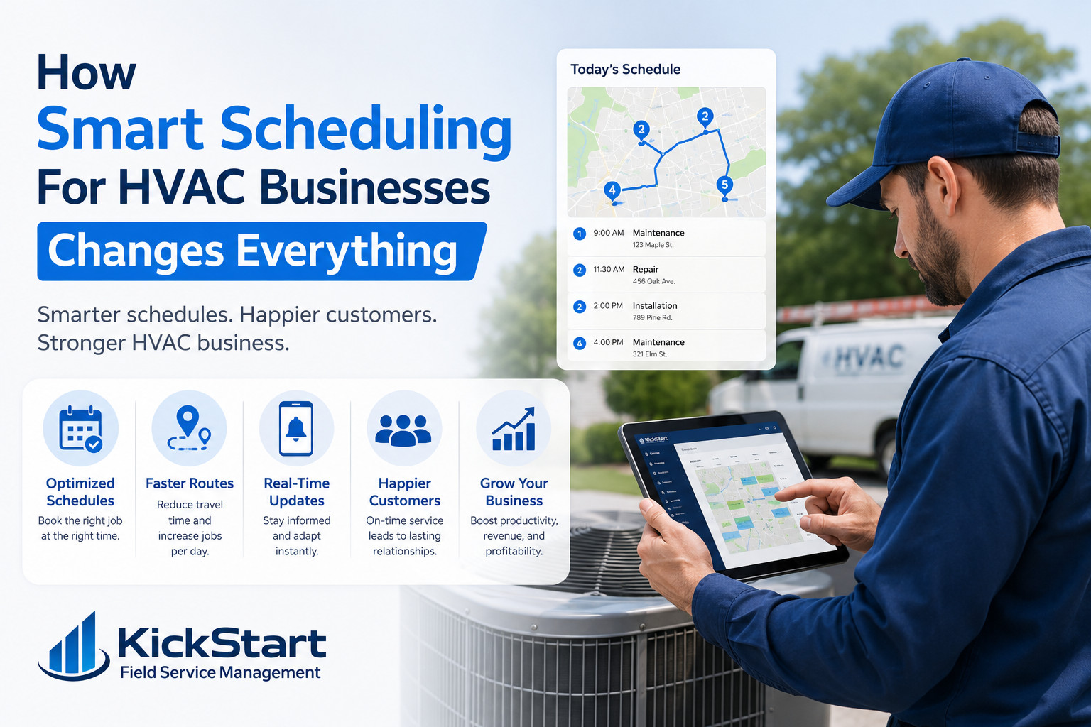 HVAC Service Management Software