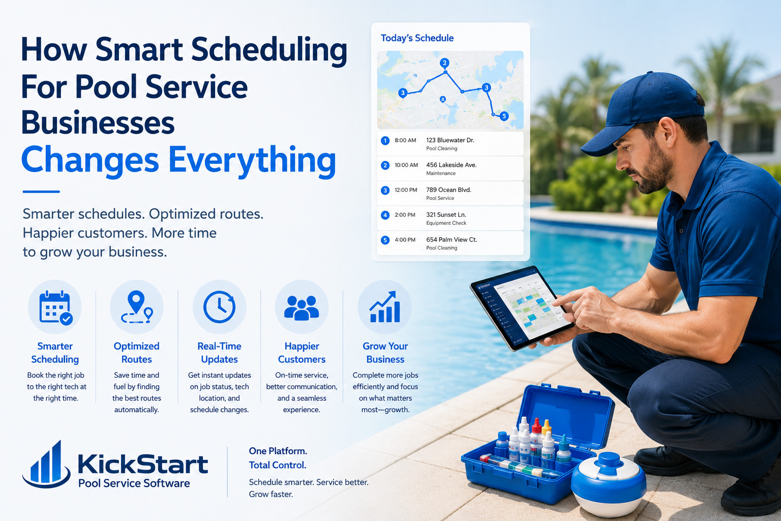 Pool Service Management Software for Small Business