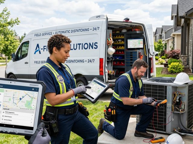 plumbing scheduling software