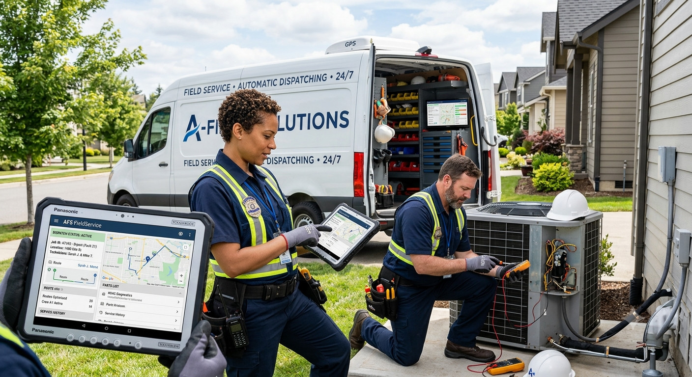 plumbing scheduling software