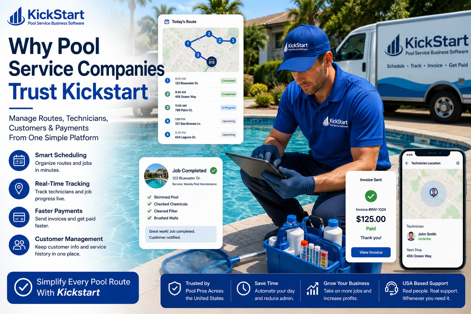 Pool service business software