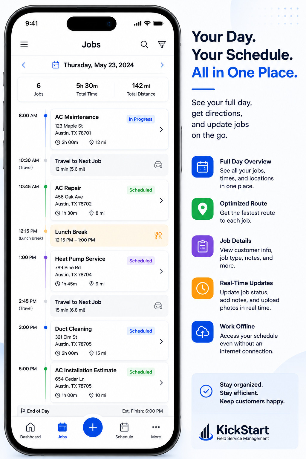 HVAC Scheduling Software