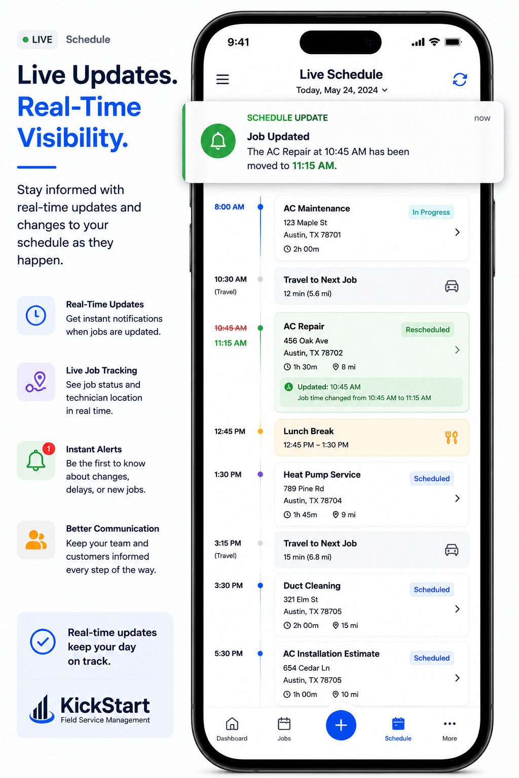 HVAC Scheduling Software